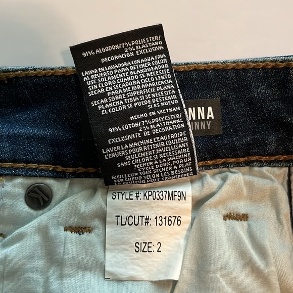 Kut From The Kloth Donna Ankle Skinny Mid Rise Size 2 - Picture 12 of 16